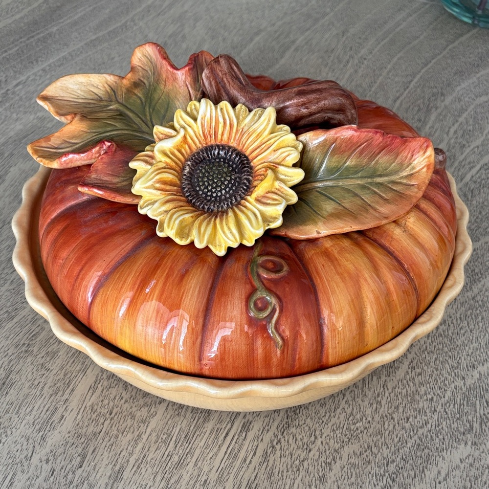 Vintage Cracker Barrel Ceramic Pie Holder